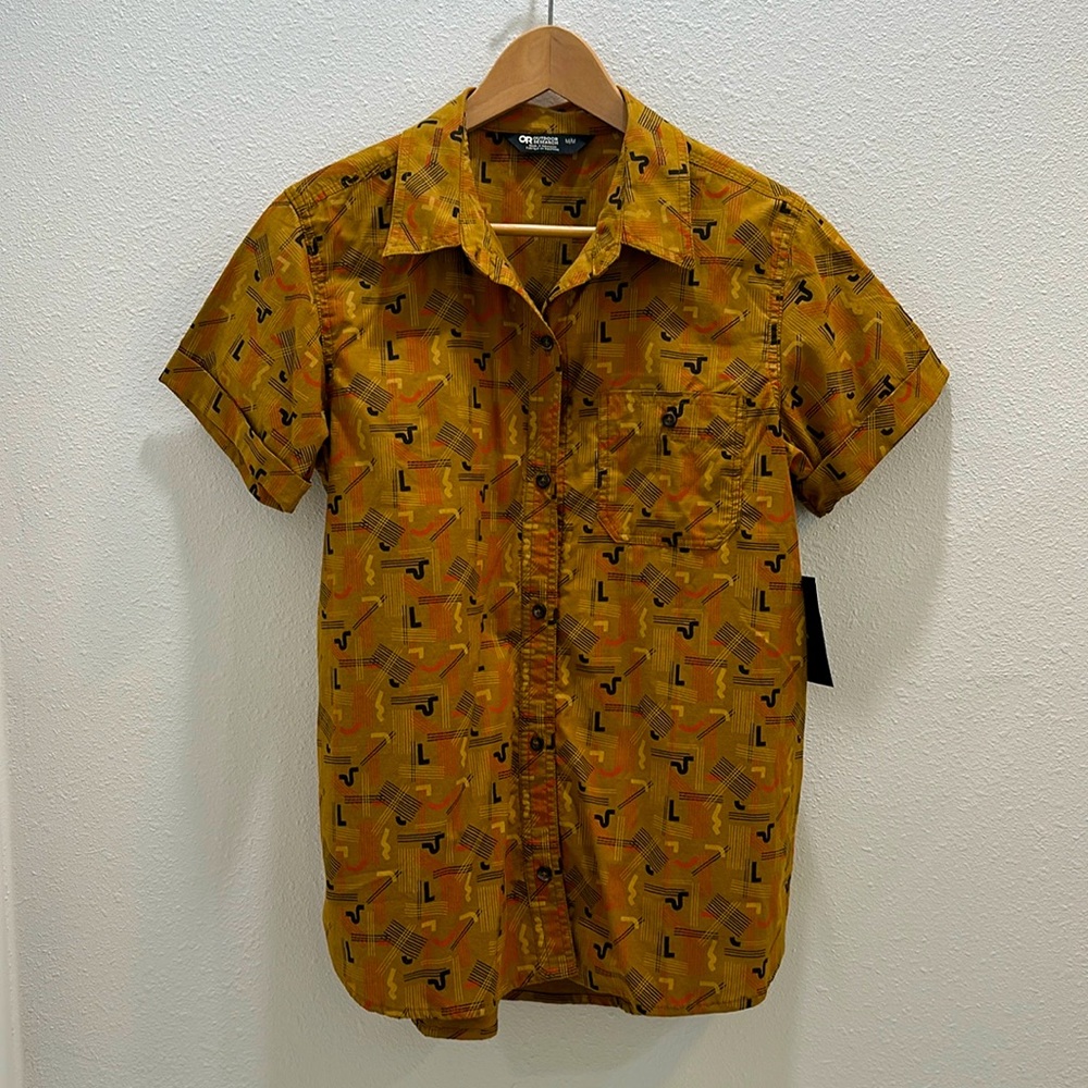 Outdoor Research Scape S/S Shirt in Tapenade (Medium)